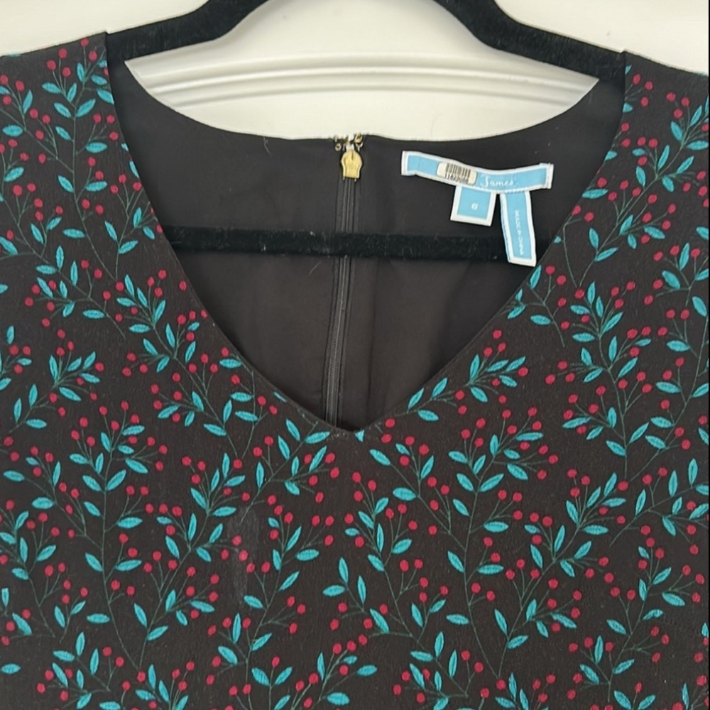 Draper James Holiday Faux Wrap Dress